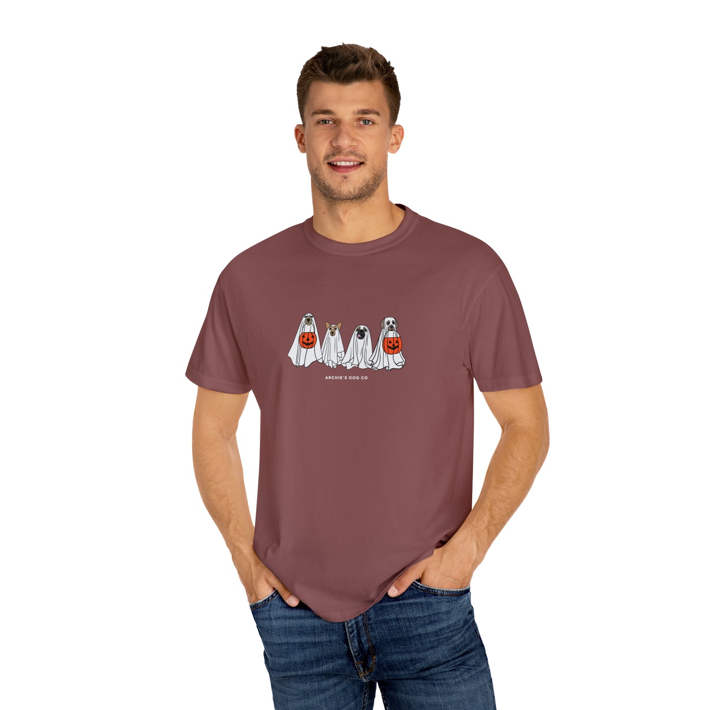 Spooky Dog Comfort Colors T-Shirt