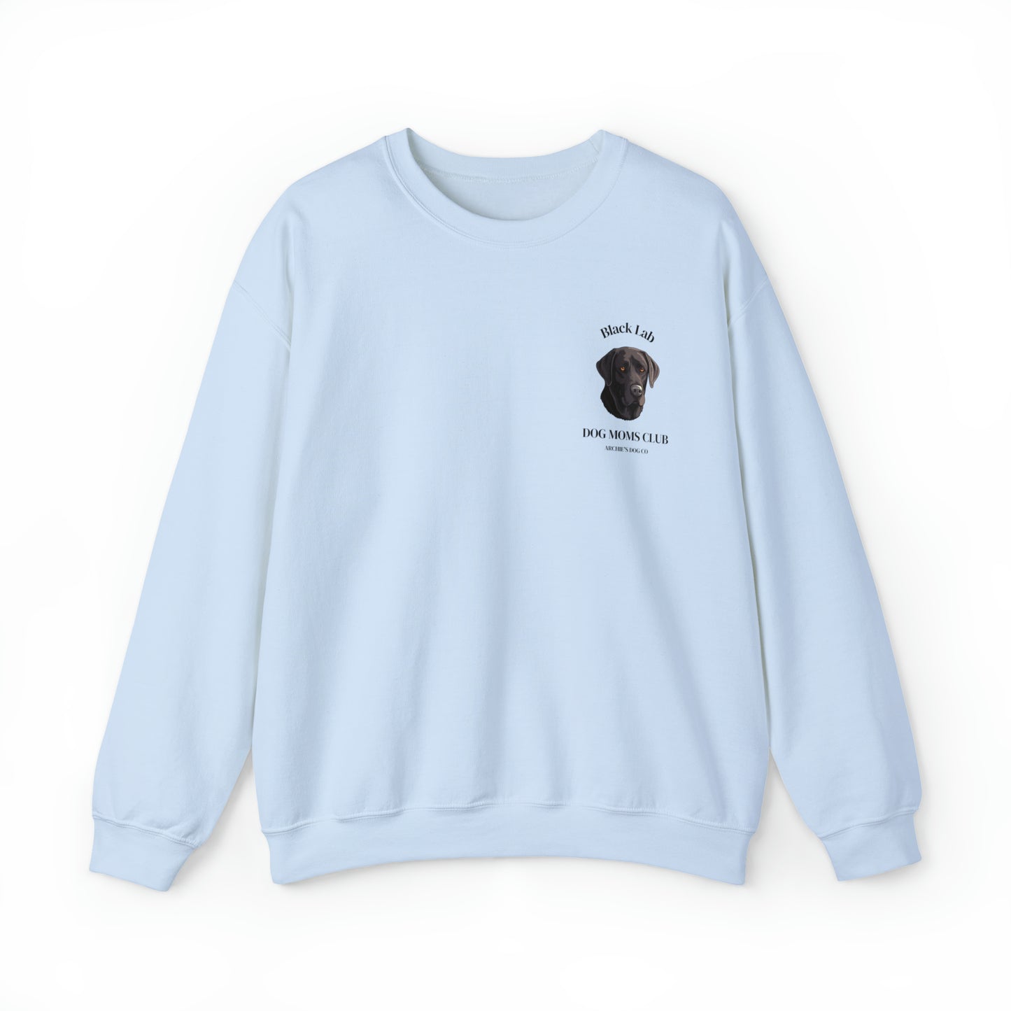 Black Lab Dog Mom Sweatshirt