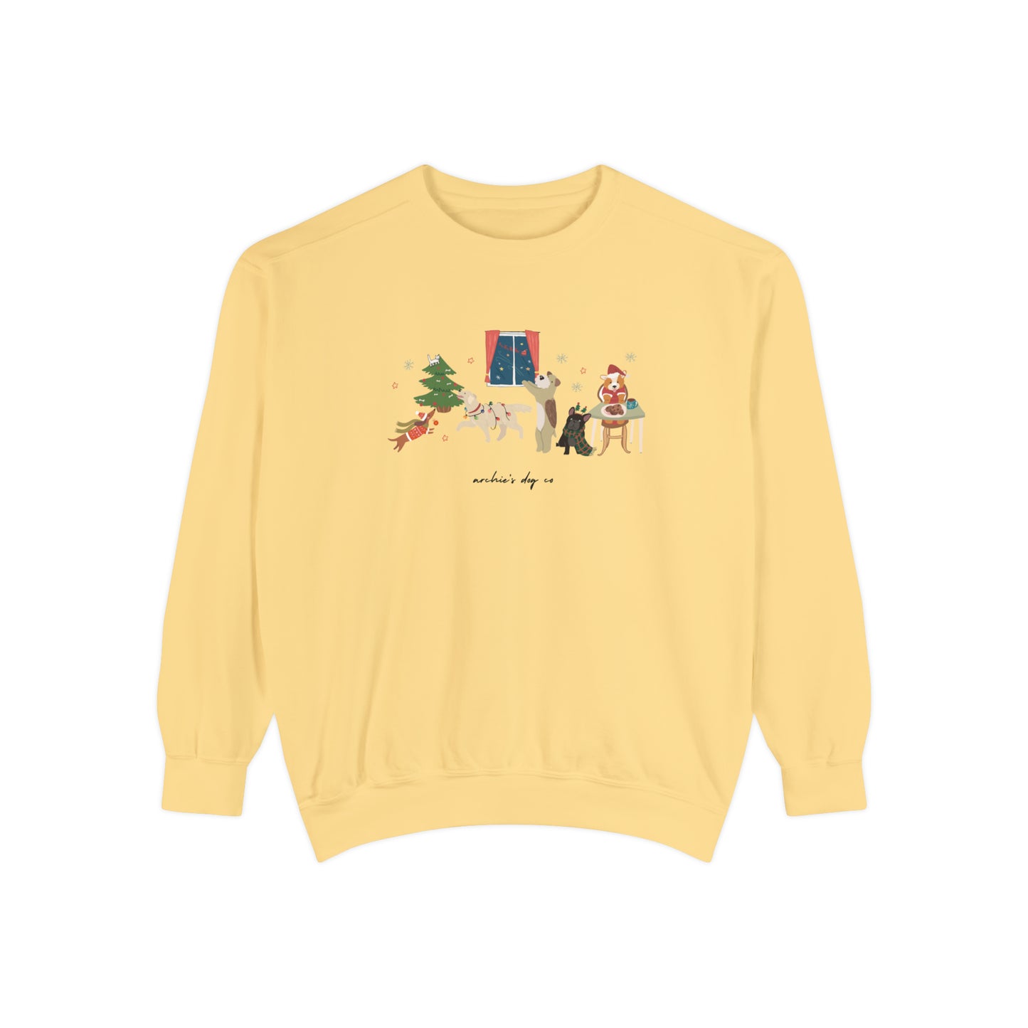 Festive Dog Mom Holiday Sweater
