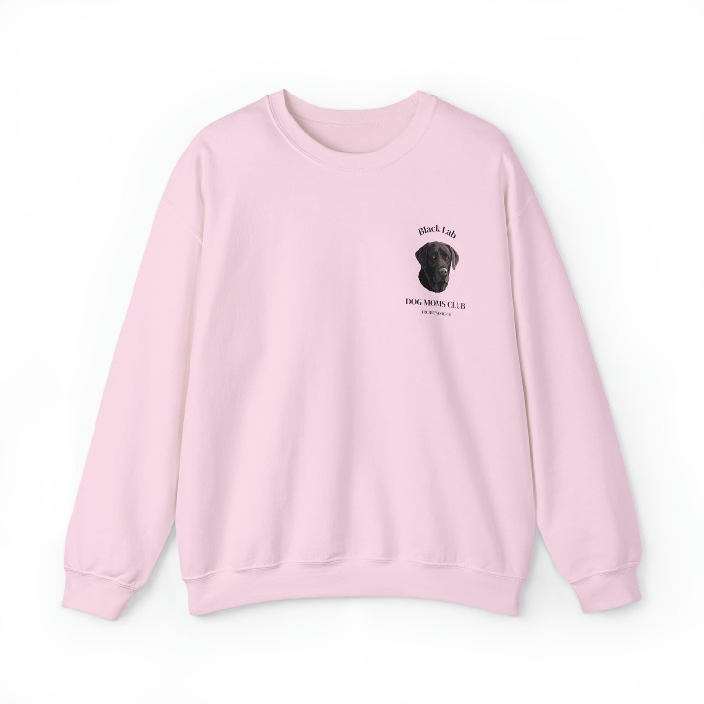 Black Lab Dog Mom Sweatshirt