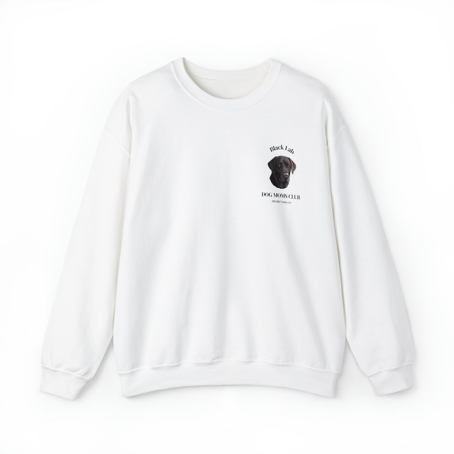 Black Lab Dog Mom Sweatshirt