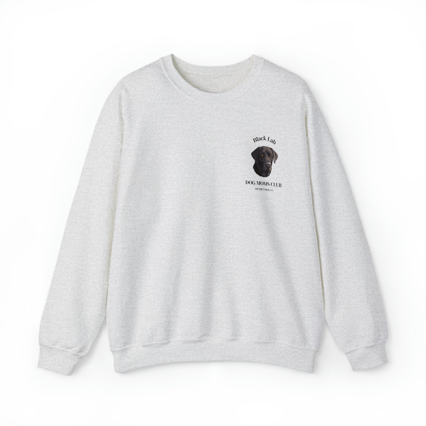 Black Lab Dog Mom Sweatshirt