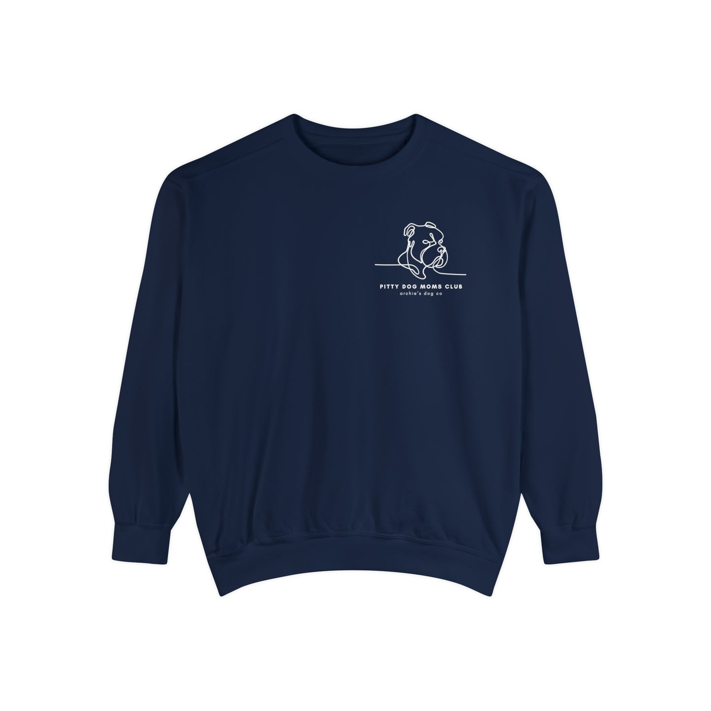 Pitbull Dog Moms Club Crewneck