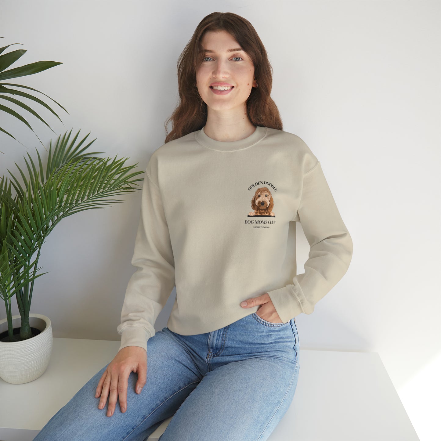 Golden Doodle Dog Mom Sweatshirt