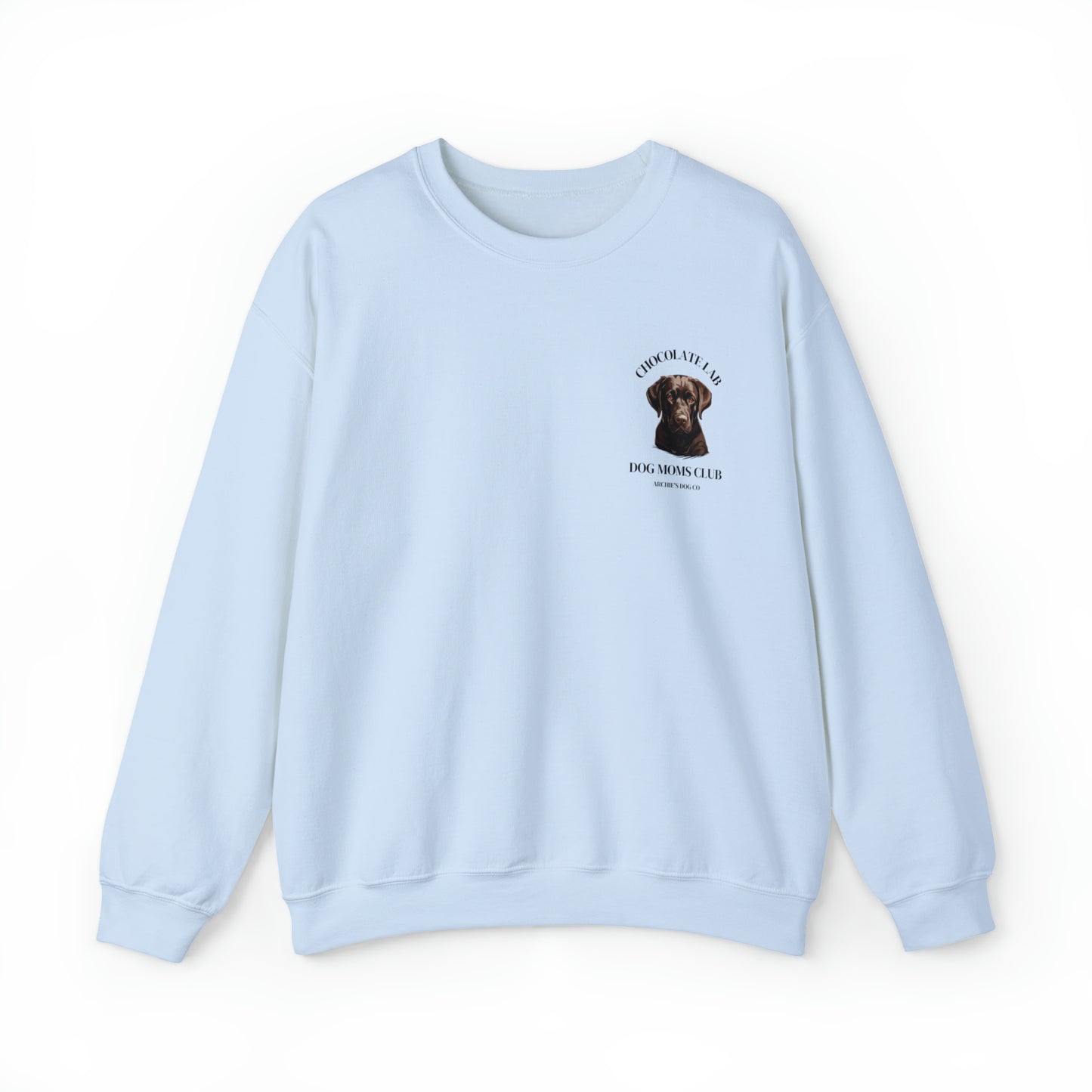 Chocolate Lab Dog Mom Sweatshirt