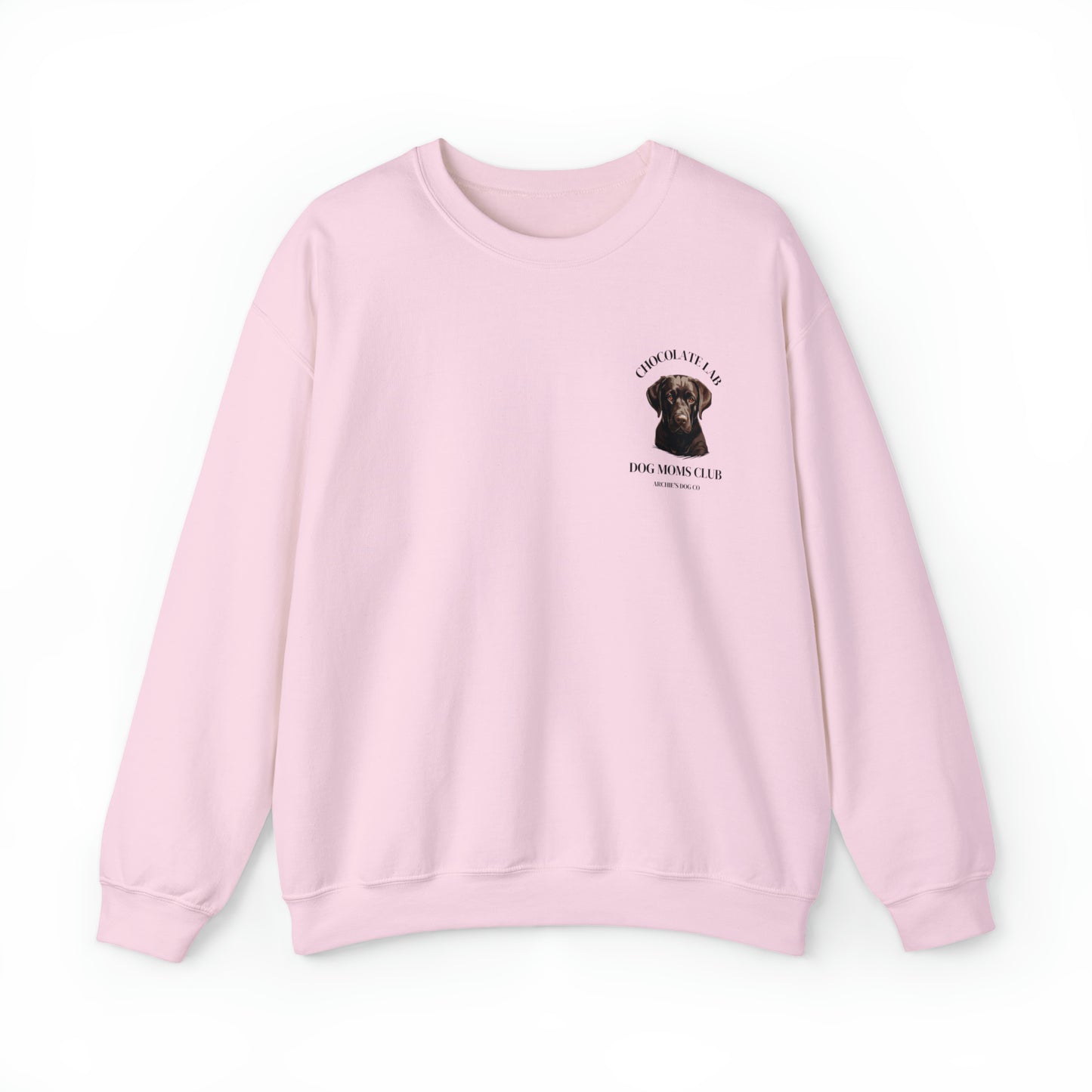 Chocolate Lab Dog Mom Sweatshirt