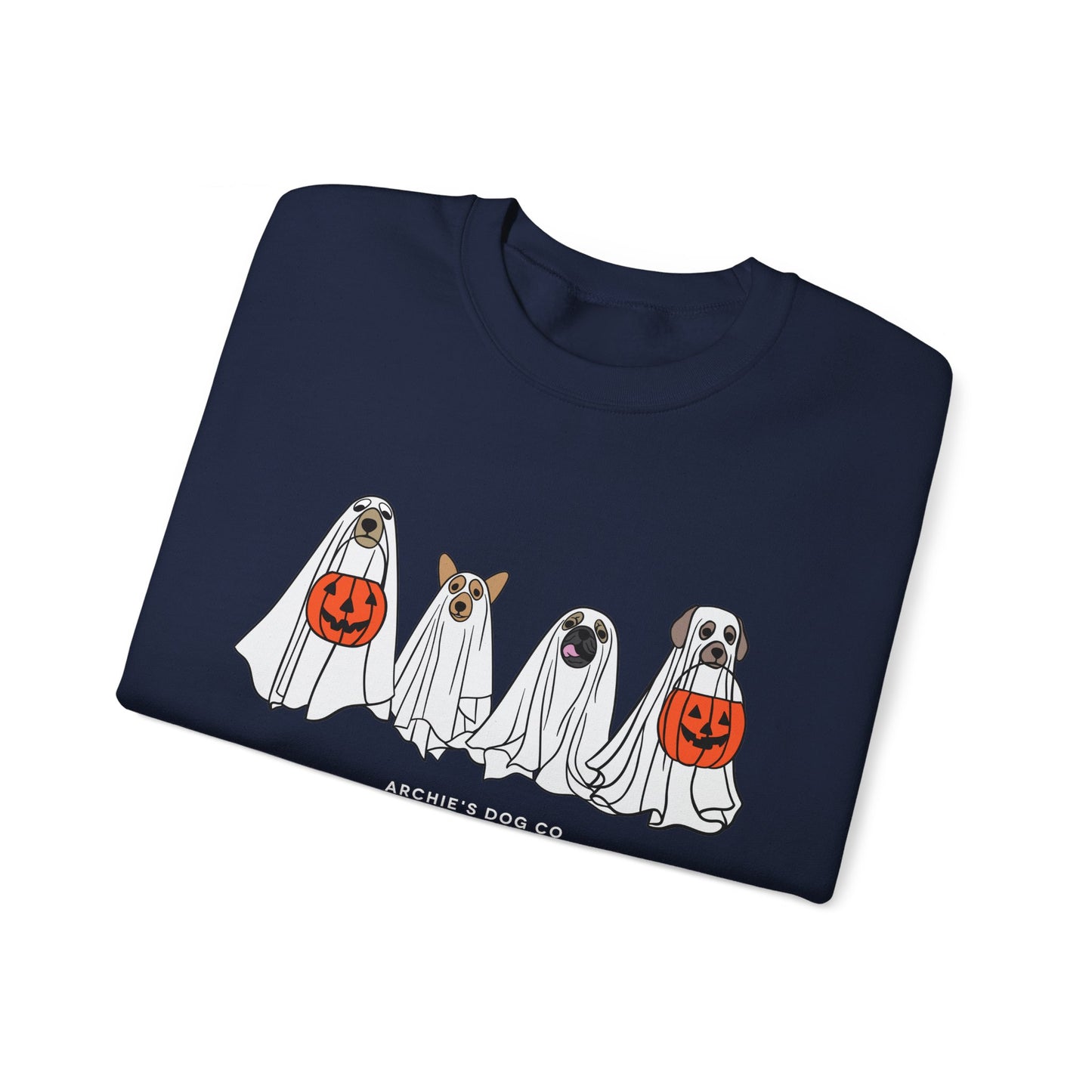 Spooky Dog Ghost Sweatshirt