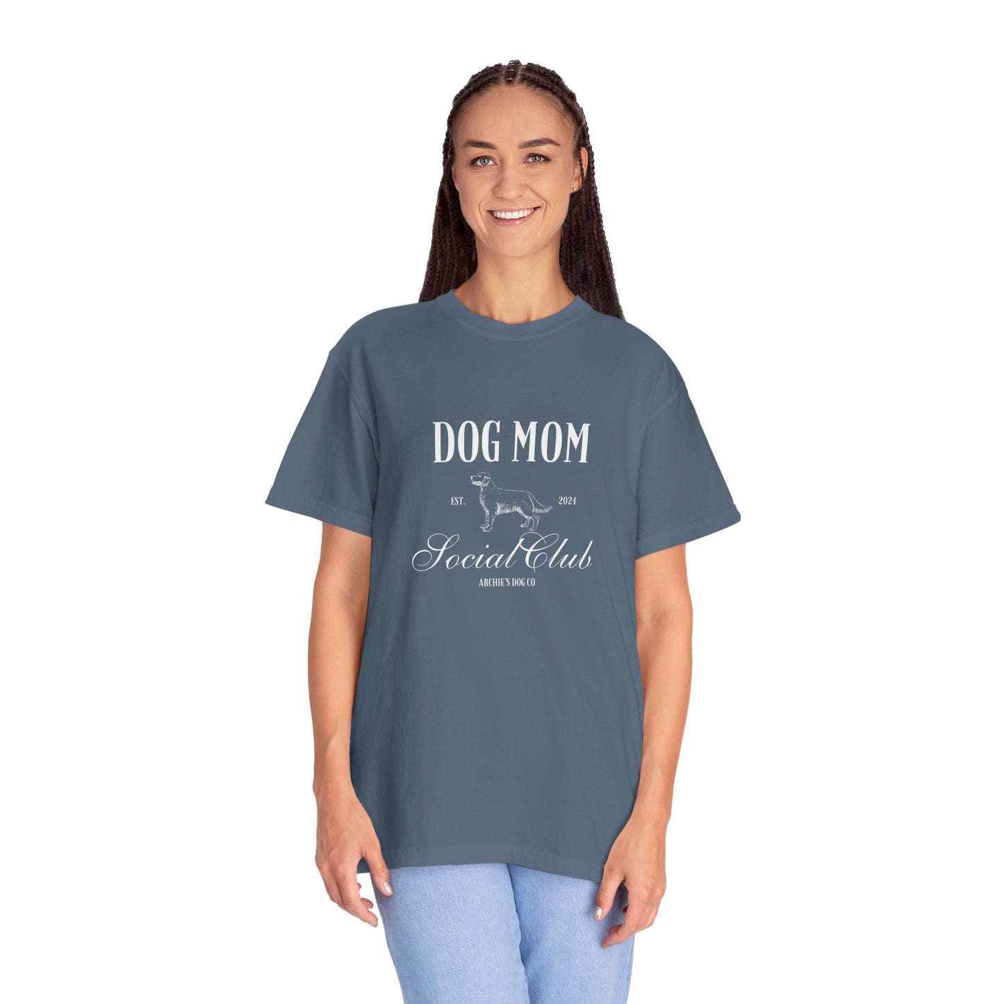 Dog Mom Social Club Comfort Colors T-Shirt