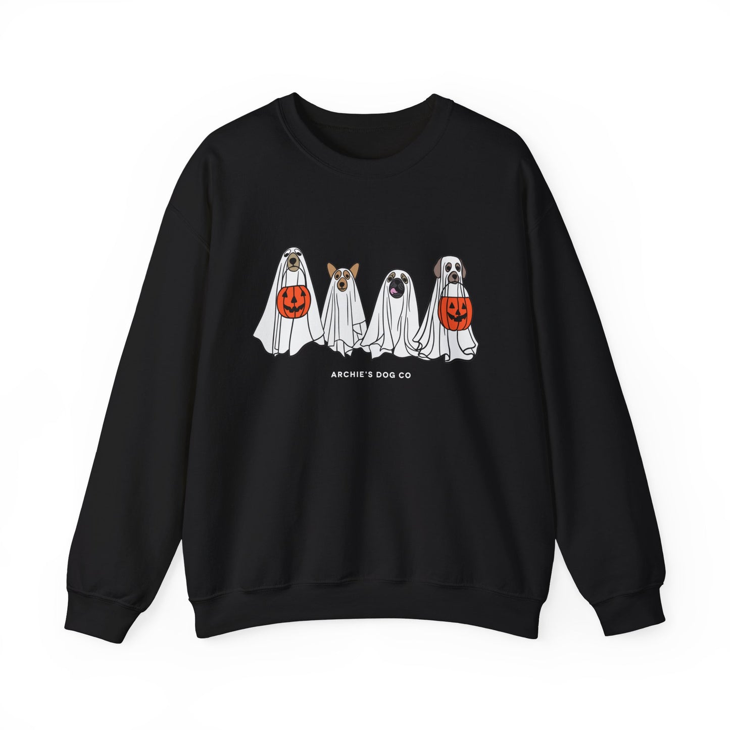 Spooky Dog Ghost Sweatshirt