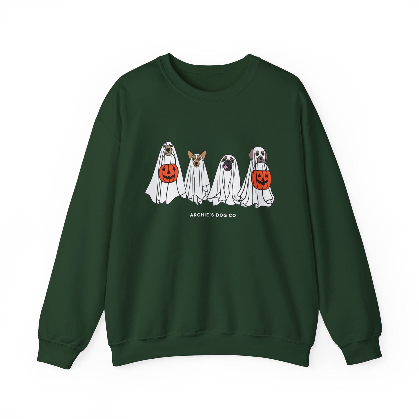 Spooky Dog Ghost Sweatshirt