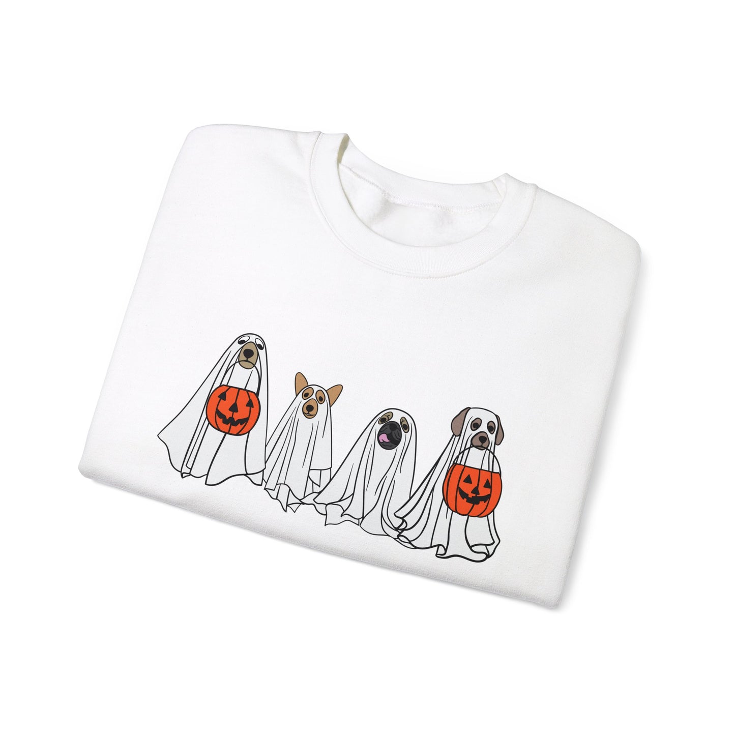 Spooky Dog Ghost Sweatshirt