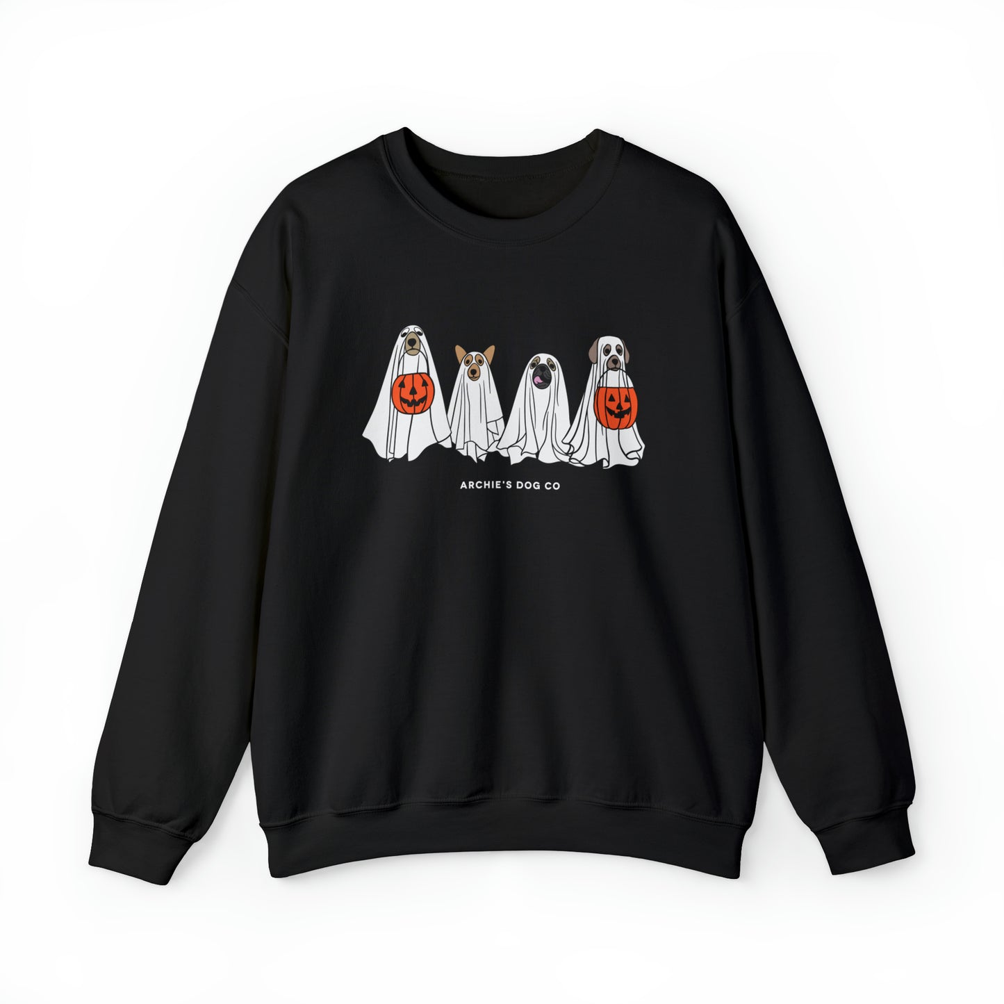 Spooky Dog Ghost Sweatshirt