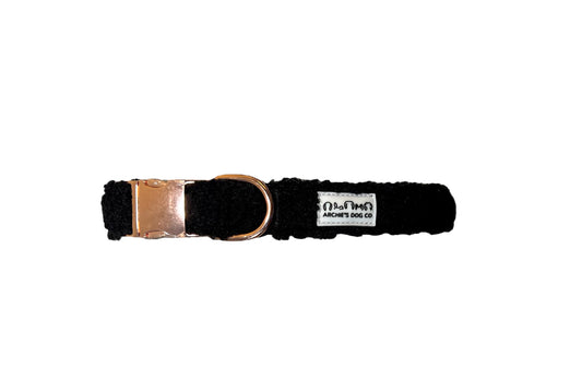 Black - Sherpa Dog Collar