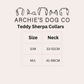 Teddy Bear - Sherpa Dog Collar